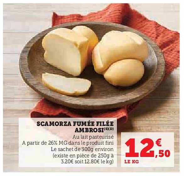 SCAMORZA FUMÉE FILÉE AMBROSI
