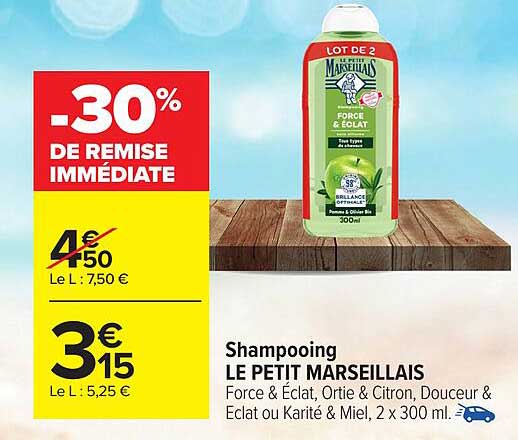 Shampooing LE PETIT MARSEILLAIS