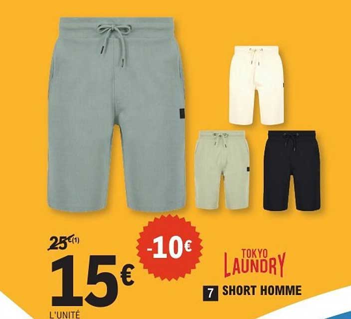 SHORT HOMME TOKYO LAUNDRY