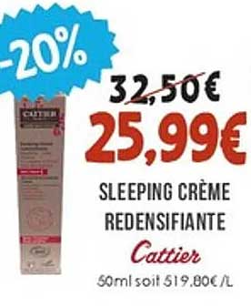 SLEEPING CRÈME REDENSIFIANTE