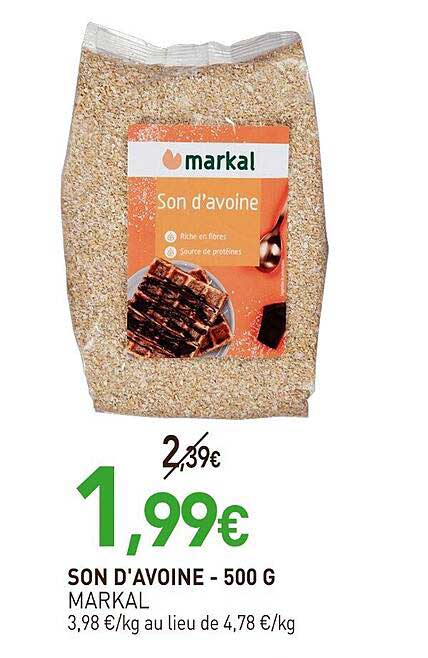 SON D’AVOINE - 500 G MARKAL
