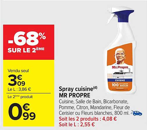 Spray cuisine(d) MR PROPRE