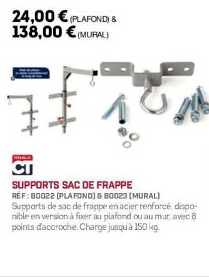 SUPPORTS SAC DE FRAPPE
