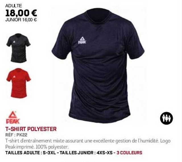 T-SHIRT POLYESTER