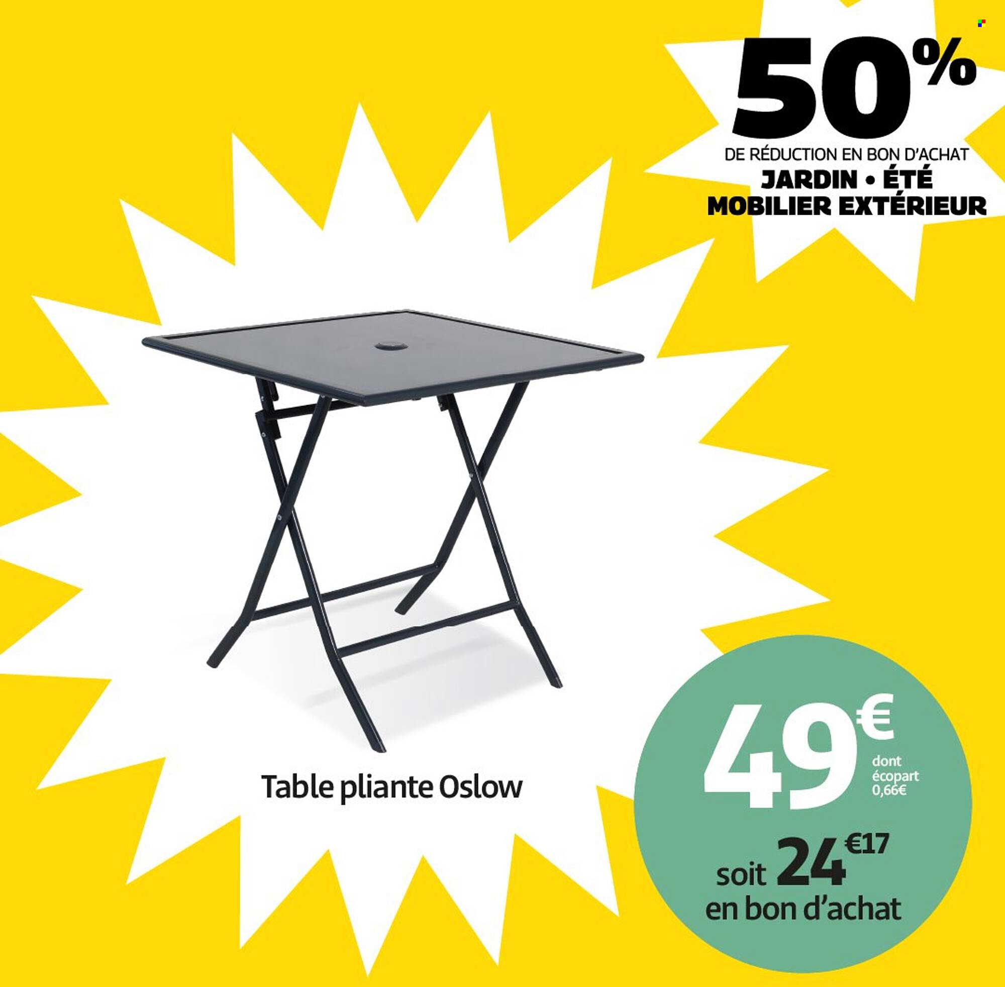 Table pliante Oslow