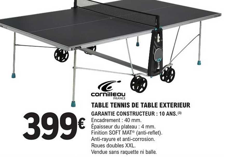 TABLE TENNIS DE TABLE EXTERIEUR