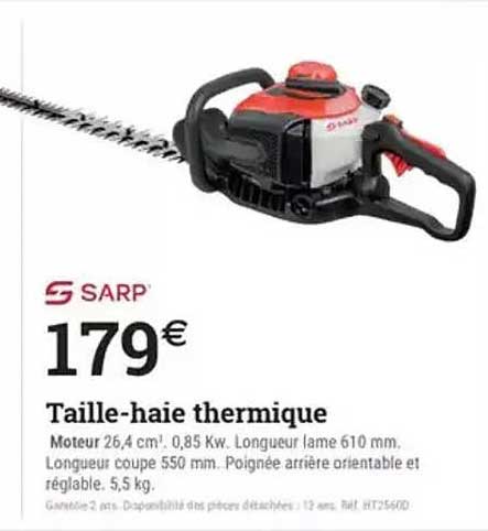 Taille-haie thermique