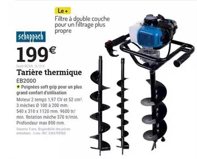 Tarière thermique EB2000