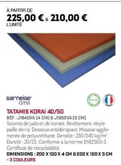TATAMIS KORAI 40/50