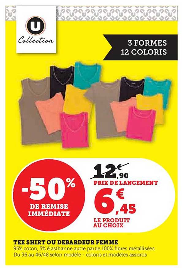 TEE SHIRT OU DEBARDEUR FEMME