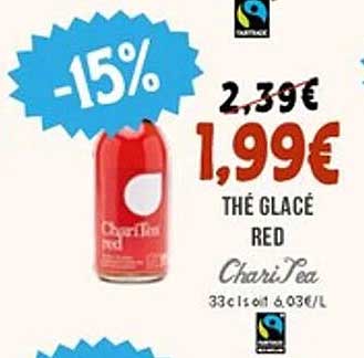 Thé Glacé Red ChariTea