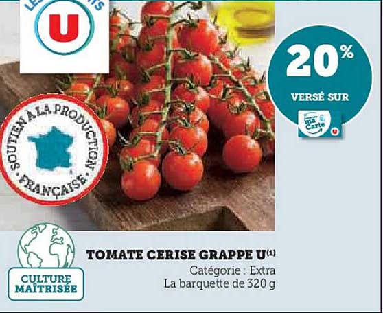 TOMATE CERISE GRAPPE U
