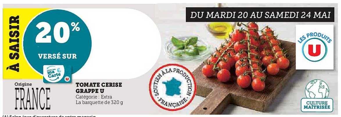 Tomate Cerise Grappe U
