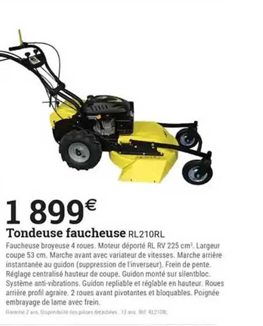 Tondeuse faucheuse RL210RL