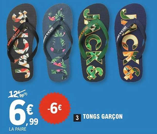 TONGS GARÇON