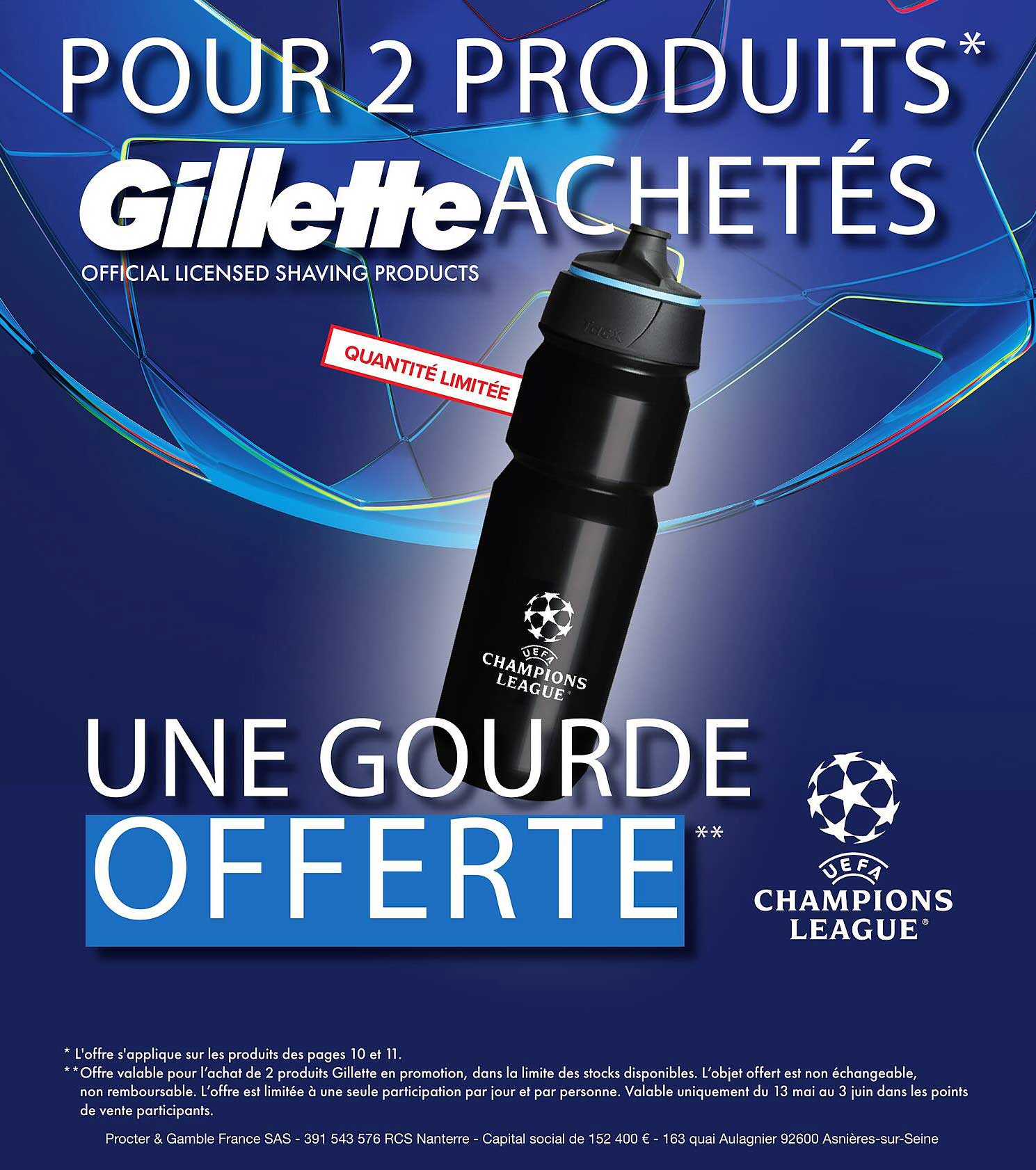 UNE GOURDE OFFERTE**