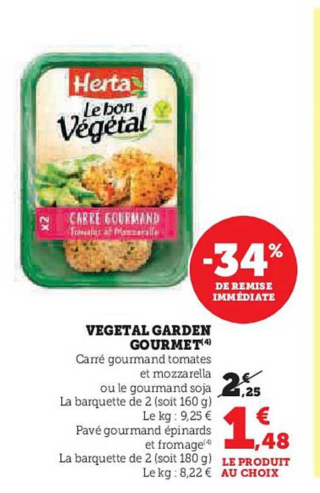 VEGETAL GARDEN GOURMET