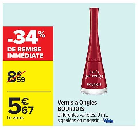 Vernis à Ongles BOURJOIS