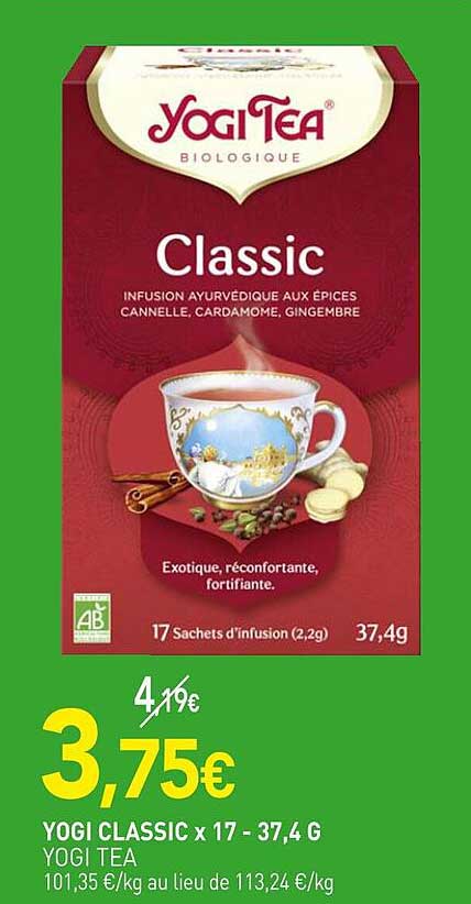 YOGI CLASSIC x 17 – 37,4 G