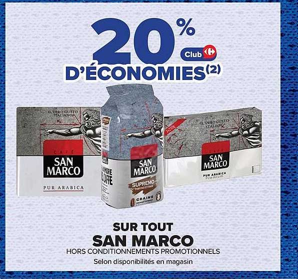 20% D’ÉCONOMIES(2) Club Carrefour