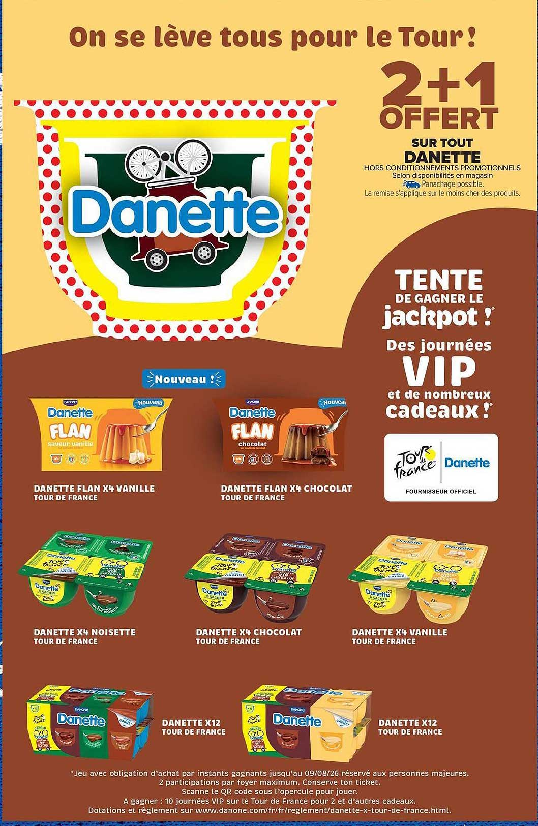 2+1 OFFERT SUR TOUT DANETTE