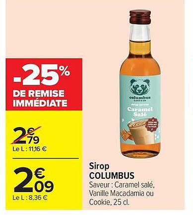 -25% DE REMISE IMMÉDIATE