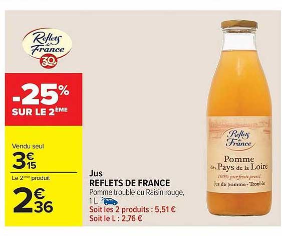 -25% SUR LE 2ÈME