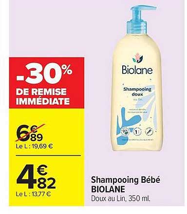 -30% DE REMISE IMMÉDIATE