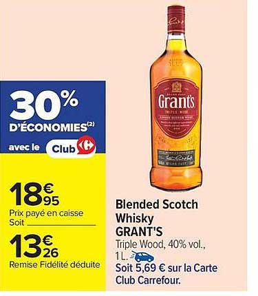 30% D’ÉCONOMIES (2) avec le Club Carrefour