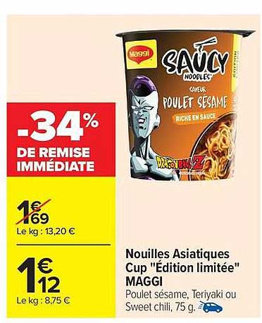 -34% DE REMISE IMMÉDIATE