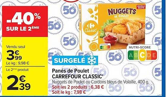 -40% SUR LE 2ÈME