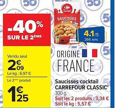 -40% SUR LE 2ÈME