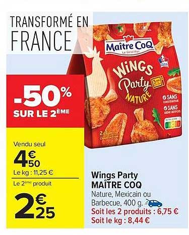 -50% SUR LE 2ème