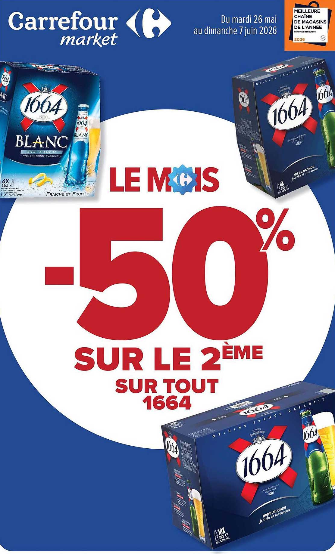 -50% SUR LE 2ÈME SUR TOUT 1664