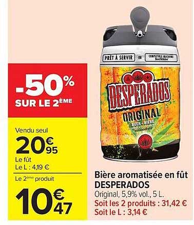 -50% SUR LE 2ÈME