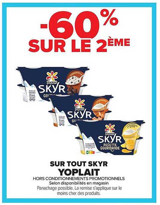 -60% SUR LE 2ÈME
