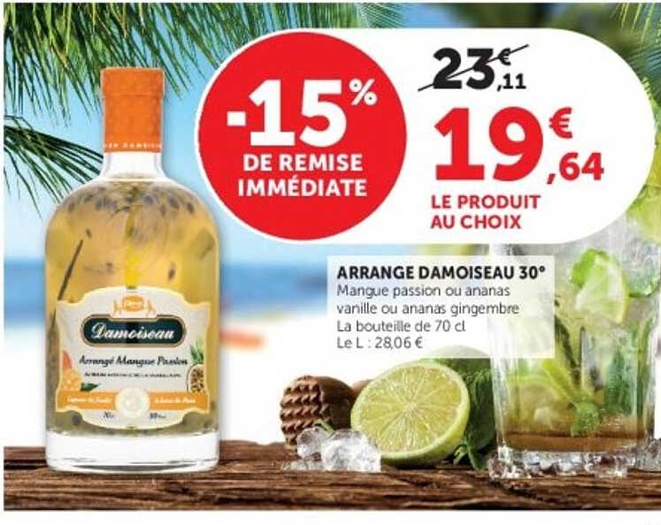 Promo Arrange Damoiseau 30° chez Hyper U - 123Catalogue.fr