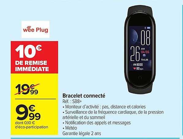 Bracelet connecté
