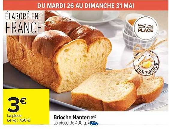 Brioche Nanterre