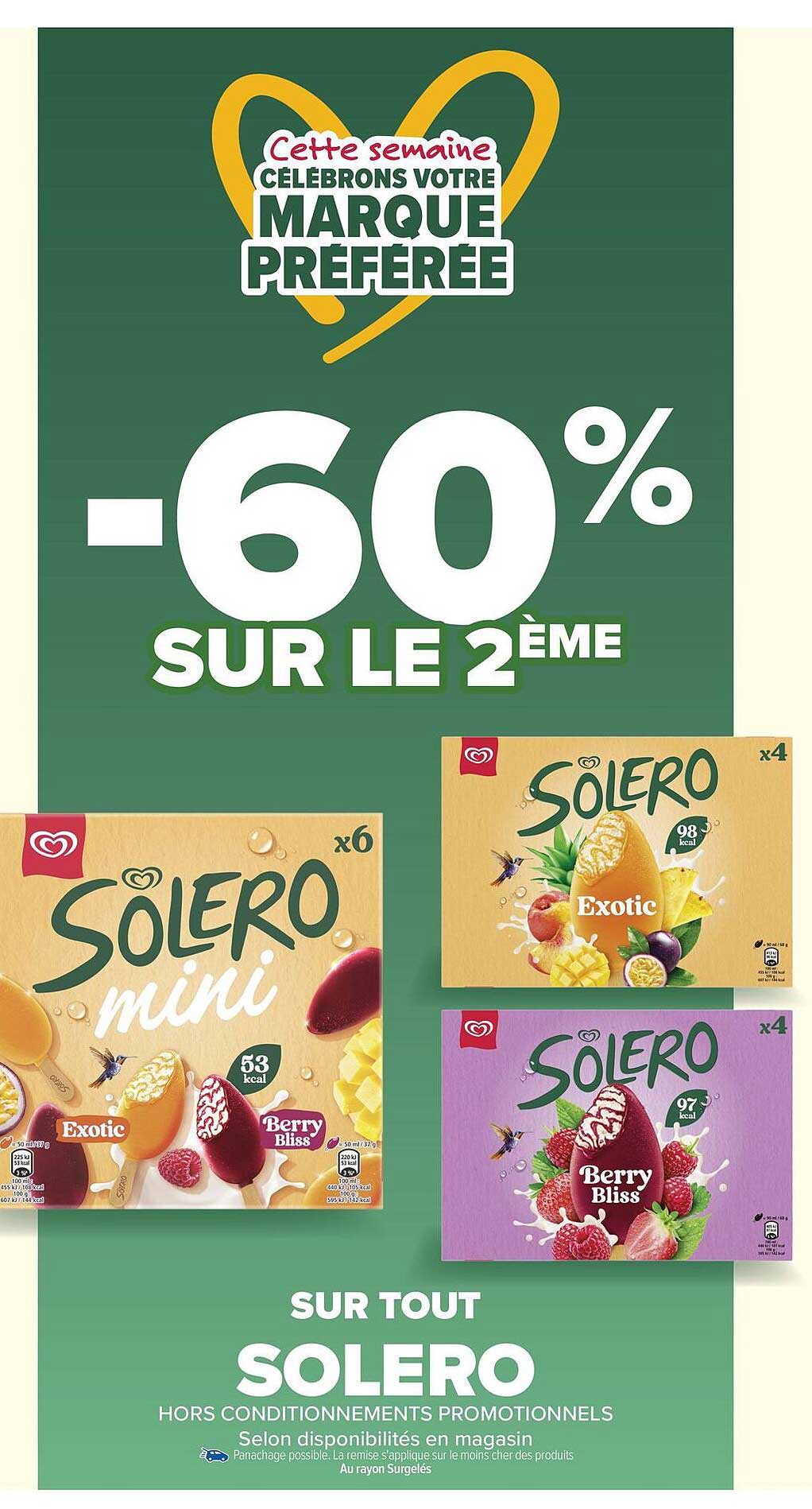 Cette semaine CÉLÉBRONS VOTRE MARQUE PRÉFÉRÉE -60% SUR LE 2ÈME