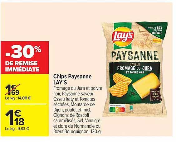 Chips Paysanne LAY'S
