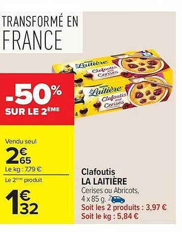 Clafoutis LA LAITIÈRE