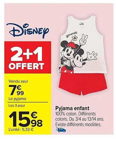 Disney 2+1 OFFERT
