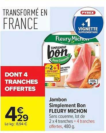 DONT 4 TRANCHES OFFERTES