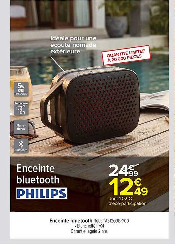 Enceinte bluetooth PHILIPS