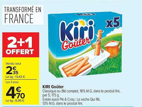 KIRI Goûter