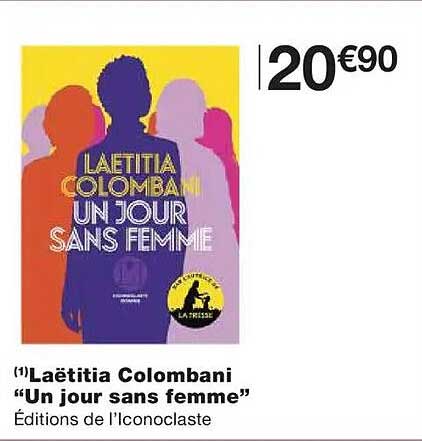 Laëtitia Colombani “Un jour sans femme”