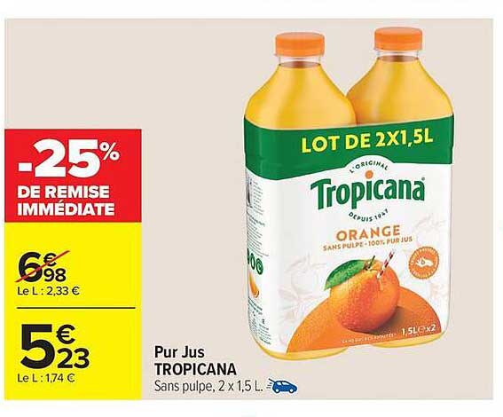LOT DE 2X1,5L