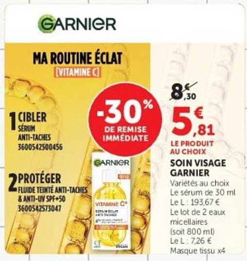 MA ROUTINE ÉCLAT [VITAMINE C]