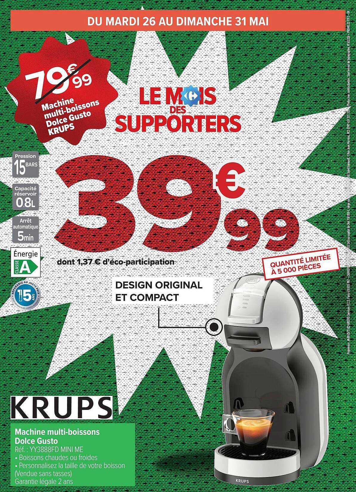 Machine multi-boissons Dolce Gusto KRUPS